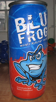 Sealed Airtight Inflatables Sealed_Inflatable Blue_Frog_Can